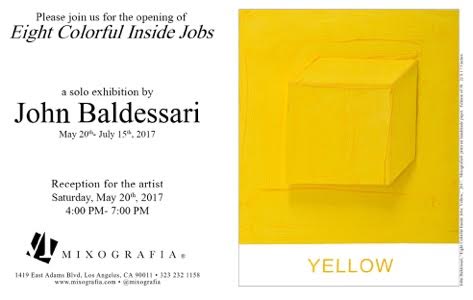 John Baldessari:  Eight Colorful Inside Jobs
