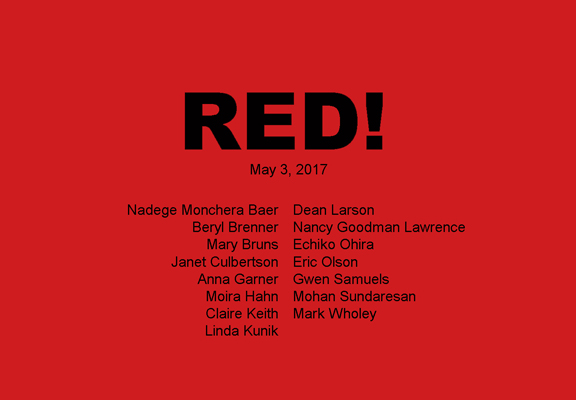 Online Exhibition: RED!