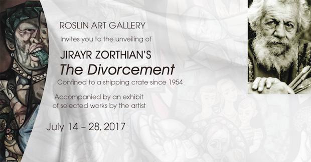 Unveiling of Jirayr Zorthian's The Divorcement, Unseen since 1954