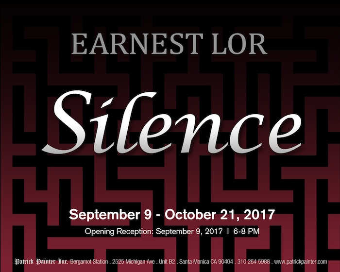 Fall Opening Exhibit: Earnest Lor, SILENCE