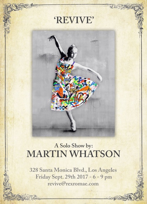 REVIVE A Solo Exhibition by Martin Whatson