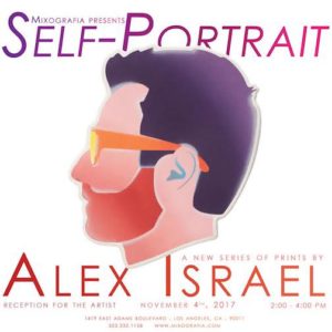 Mixografia Presents "Self Portrait" A new series of prints by Alex Israel