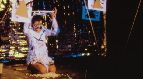 Cosey Fanni Tutti in Ritual Awakening, Zap Club, 1986