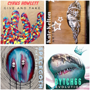 Dytch66, Cyrus Howlett, Spacegoth, Kate Kelton Opening at Gabba Gallery