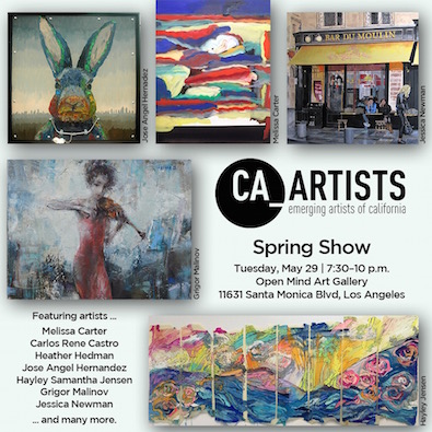 CA Artists Spring Art Show - Artillery Magazine