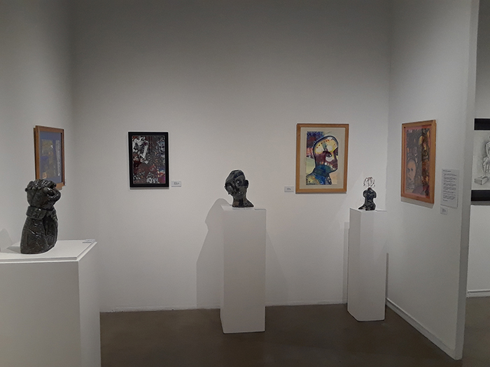 Installation Against Modern Slavery at El Camino College Gallery
