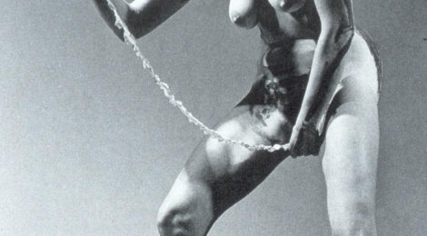 Carolee Schneemann, Interior Scroll, 1975, performance.