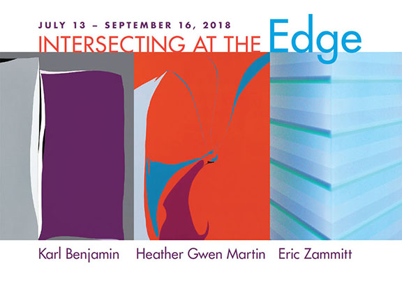 Intersecting At The Edge: Karl Benjamin, Heather Gwen Martin, and Eric Zammitt