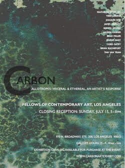 CARBON exhibition closing reception at FOCA