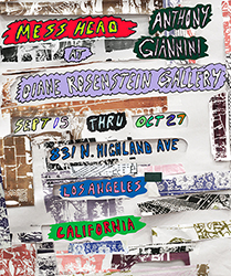 Anthony Giannini: Mess Head Opening Reception