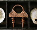 "Reliquary for an Assemblage Artist” by Kate Carvellas