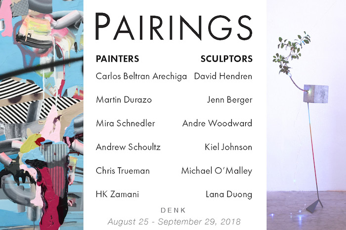Openting reception of Pairings, a 12 Artists group show