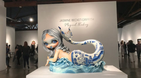 Jasmine Beckett Griffith’s new series "Magical Thinking" at Corey Helford Gallery