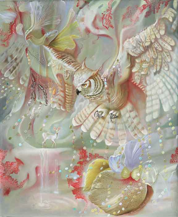 Maryrose Crook: Sequin Suns in the Garden of Darkness