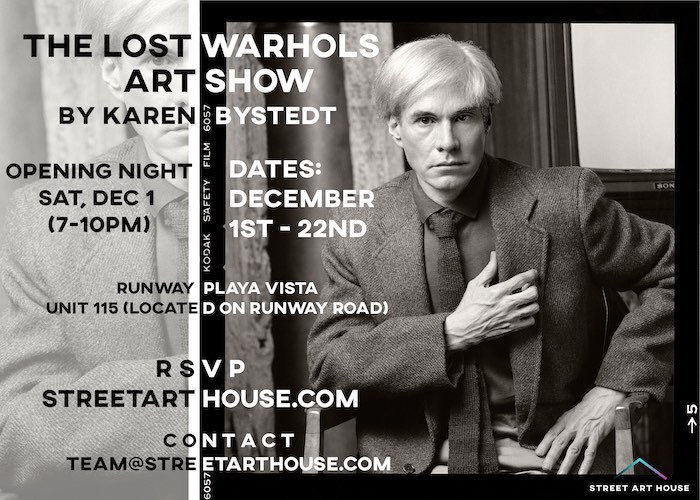 "The Lost Warhols" Opening