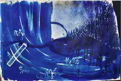 Rippling the River, a performance by Ivan Forde at Baxter St