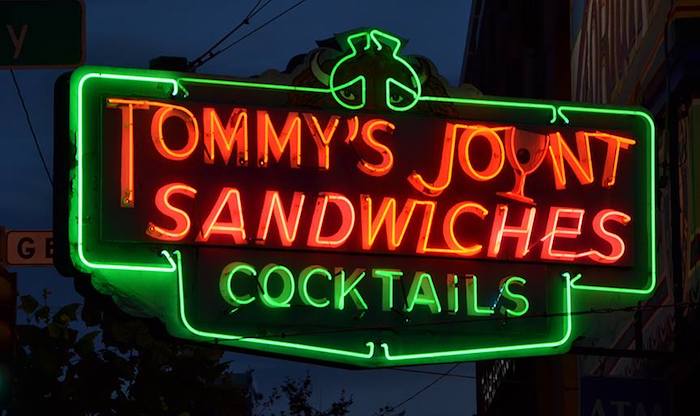 Typography & Neon: Tenderloin Historical Ephemera Project