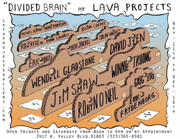 Closing Reception and Artist Talk for the group show "Divided Brain"
