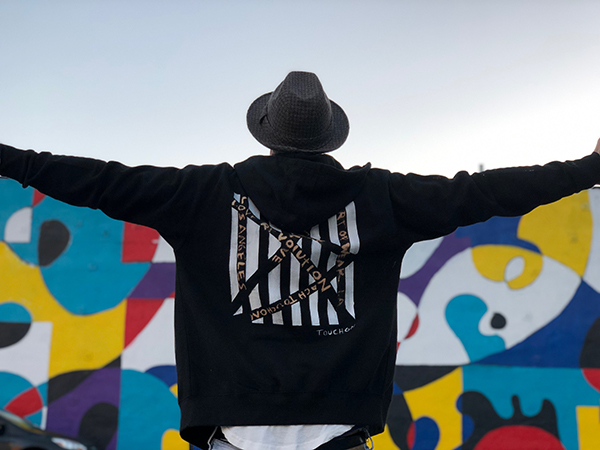 DTLA Mural Inauguration Party - Artist Zach Touchon