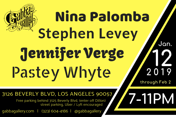 NINA PALOMBA | STEPHEN LEVEY | JENNIFER VERGE | PASTEY WHYTE