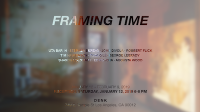 Group exhibition Opening reception: FRAMING TIME