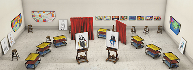 Opening Reception : David Hockney Something New in Painting and Photography... Continued