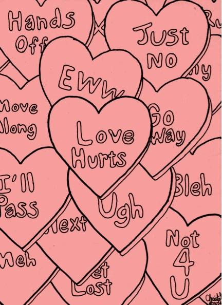 Anti-Valentine's Day Happy Hour