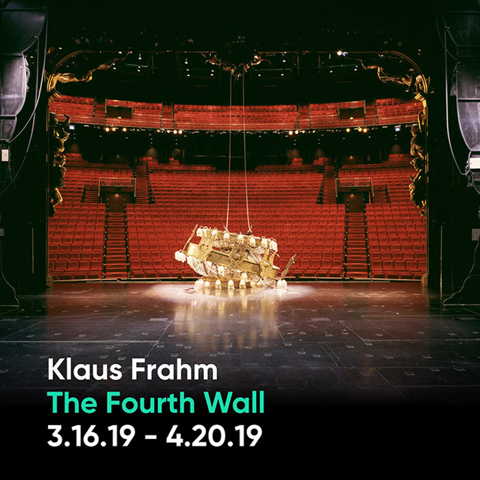 Opening Reception: Klaus Frahm, The Fourth Wall