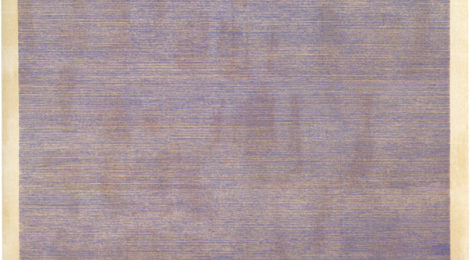 Agnes Martin, Falling Blue, 1963, © 2016 Agnes Martine/Artists Rights Society, New York, photo courtesy Pace Gallery