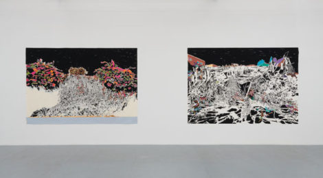 Installation view, Vague Terrains/Urban Fuckups, Gavlak Los Angeles, April 13–June 9, 2018 ), courtesy of the artist and Gavlak Los Angeles / Palm Beach.