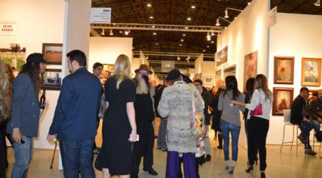Opening night at Photo LA, photo by Lynda Burdick.