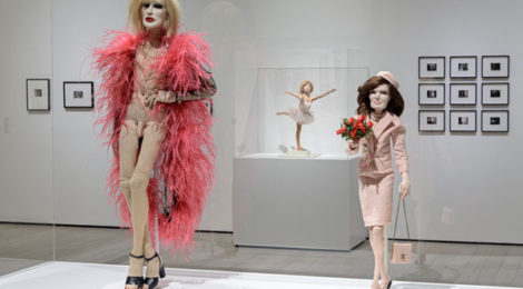 Installation photograph, “Outliers and American Vanguard Art,” LACMA, November 18, 2018 thru March 17, 2019, photo ©Museum Associates/LACMA