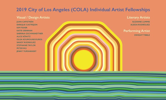 City of Los Angeles (COLA) Individual Artist Fellowships  Visual Arts Exhibition presented by the City of Los Angeles Department of Cultural Affairs (DCA)