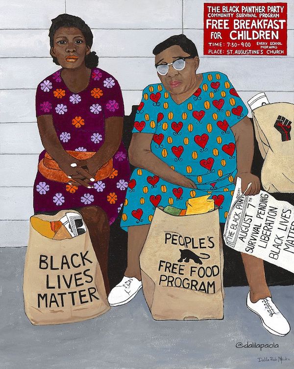 Black Panther Party Free Food Program Tote