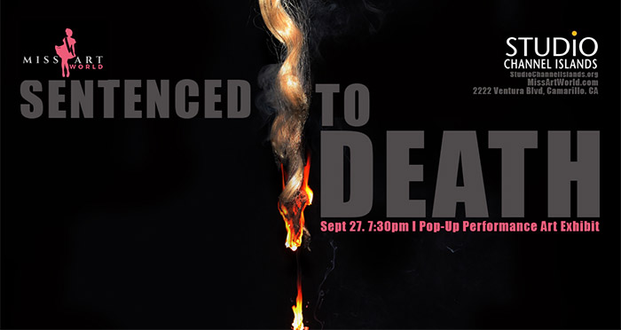 Sentenced to Death, Pop-up Art Exhibit