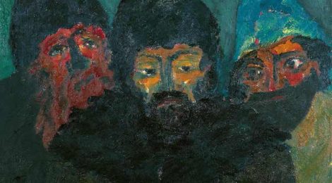 Emil Nolde, "Three Russians," 1914