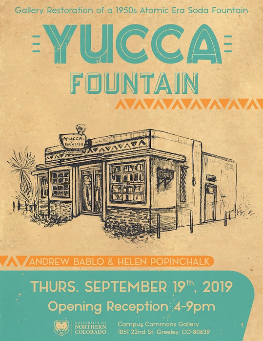 2019 UNC Galleries Fall Kick Off Party Presents: YUCCA FOUNTAIN