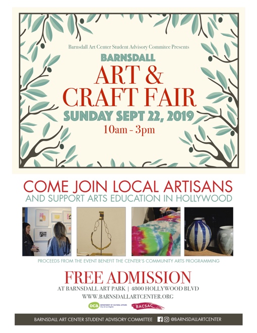 Barnsdall Art & Craft Fair - September 22