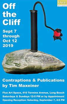 Opening Reception for Off the Cliff: Contraptions and Publications by Tim Maxeiner