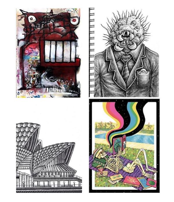 Joey Feldman, Emek, Luke Martin, Zeb Love