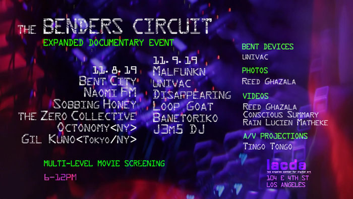 The Benders Circuit - Expanded Documentary Event