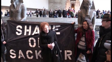 Nan Goldin Met Protest.