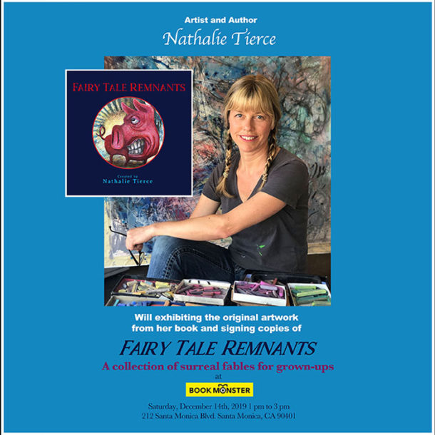 Fairy Tale Remnants Book Signing Pop up Art Exhibit