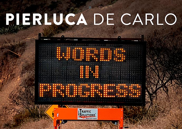 Pierluca De Carlo - Words In Progress