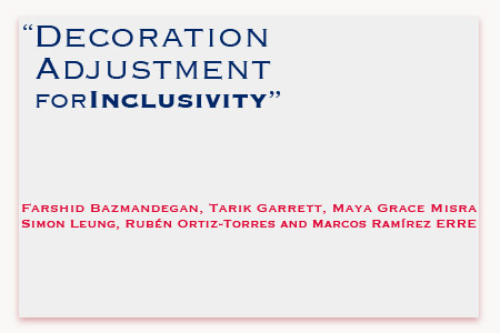 “Decoration Adjustment For Inclusivity”