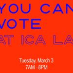 Vote at ICA LA on Election Day
