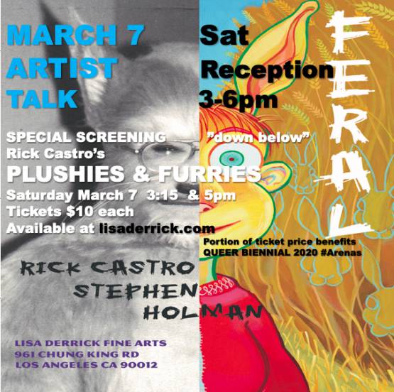 Feral: Artist Talk and Reception Rick Castro & Stephen Holman