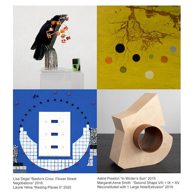 ANTIDOTE TO NOISE: FOUR VOICES • Astrid Preston, Lisa Segal, Margaret-Anne Smith, Laurie Yehia • Curated by Peter Frank