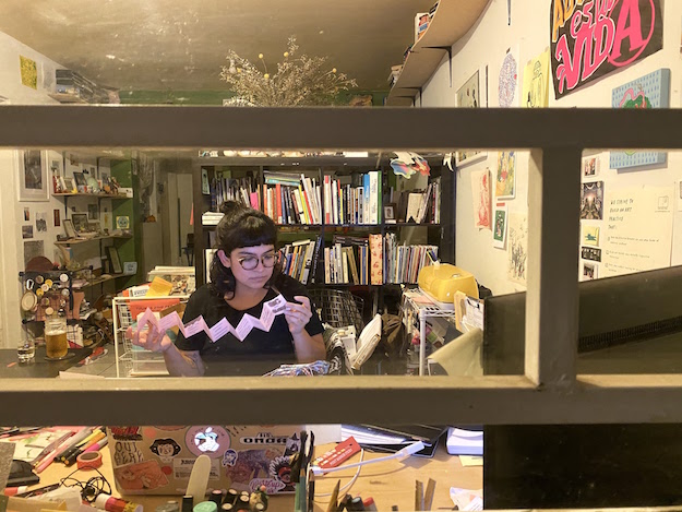 Self-portraits: repurposing paper, from zines to masks (LUX Art Institute - Virtual Summer Art Camp 2020)