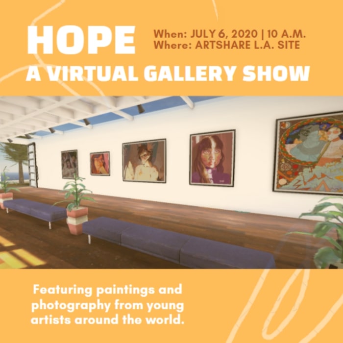 HOPE: A Virtual Gallery Show